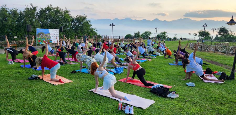 Dünya Yoga Günü kutlandı