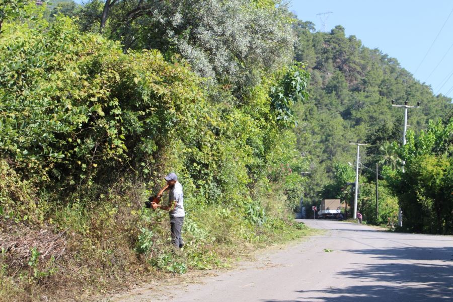 Büyükşehir ekipleri Çıralı’da temizlik çalışması yaptı