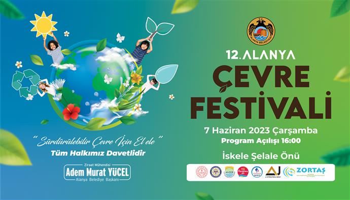Başkan Yücel Tüm Alanya Halkını 12. Alanya Çevre Festivali