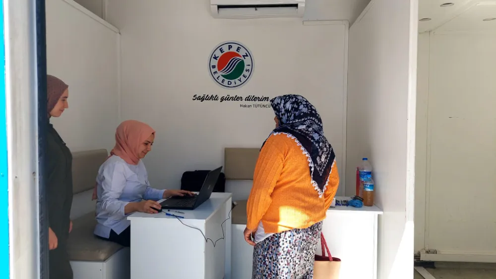 Kepez’in mobil hizmetleri Gündoğmuş’ta 