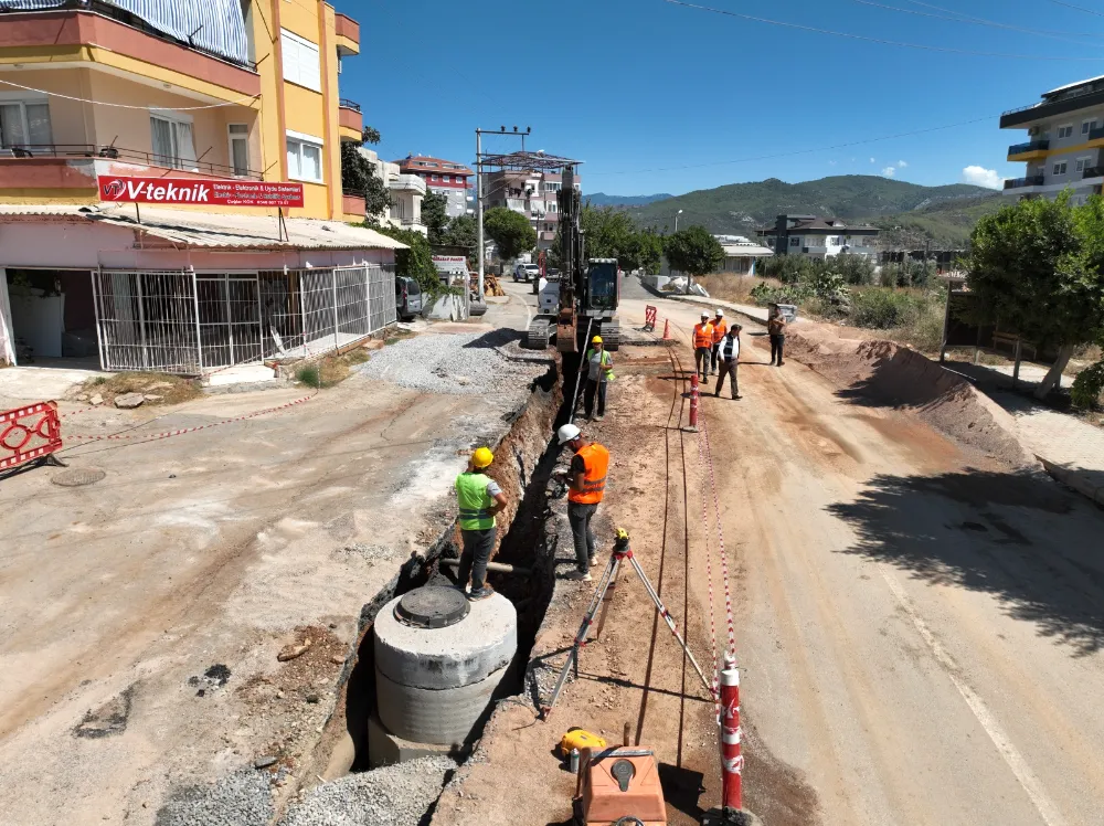 Alanya Demirtaş Mahallesi’nin foseptik sorunu tarihe karışıyor