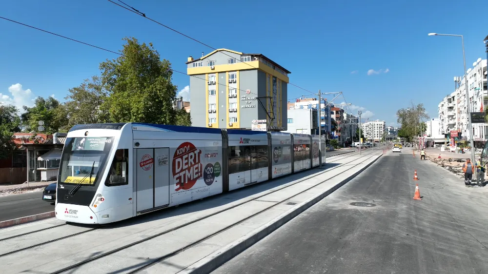 Doğu Garajı-Meydan arasındaki tramvay seferleri yeniden başladı 