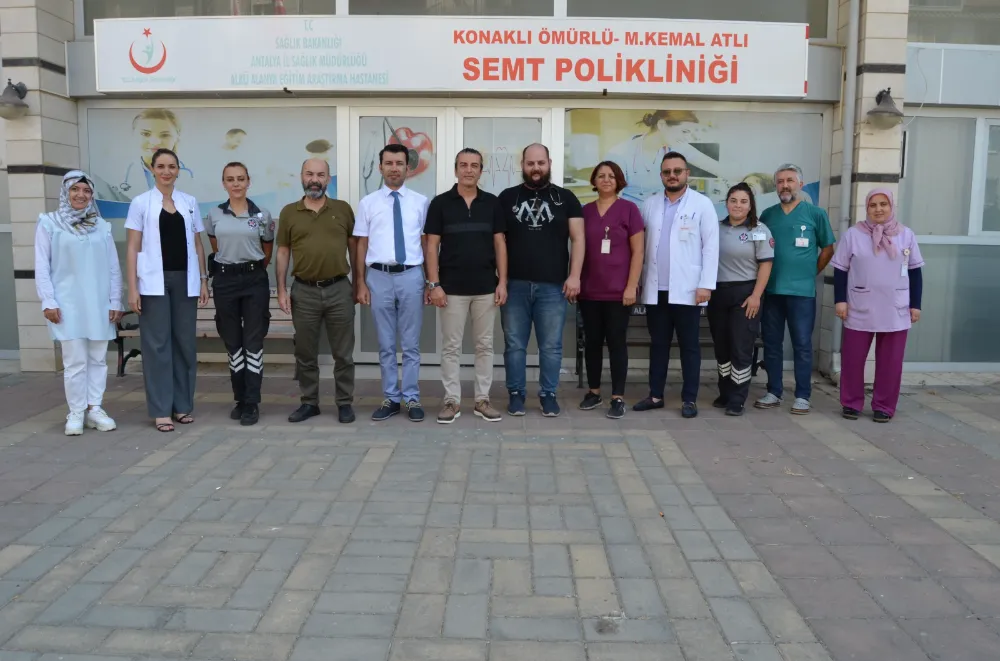 Başhekim Güler hastaneye bağlı sağlık tesislerini yerinde inceledi