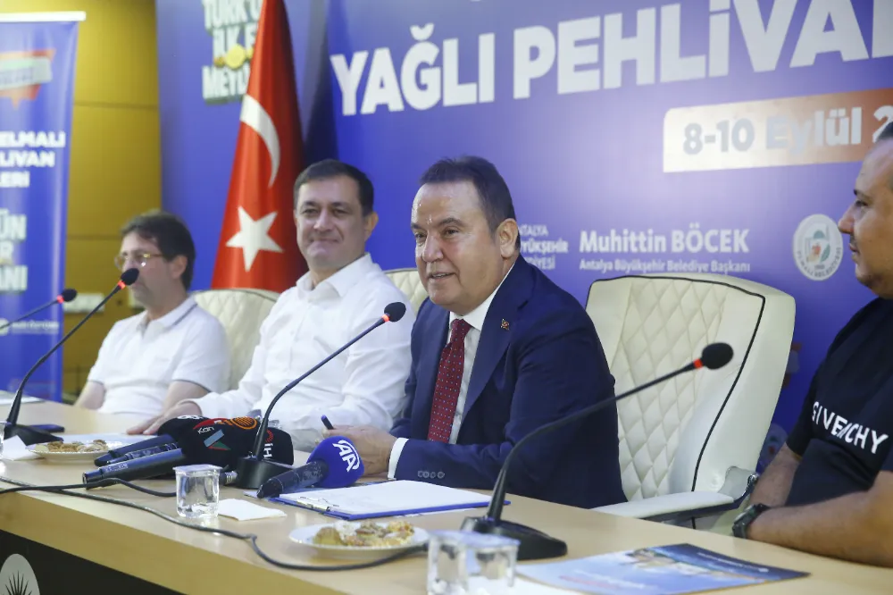 Başkan Böcek’den 671. Tarihi Elmalı Güreşleri’ne davet