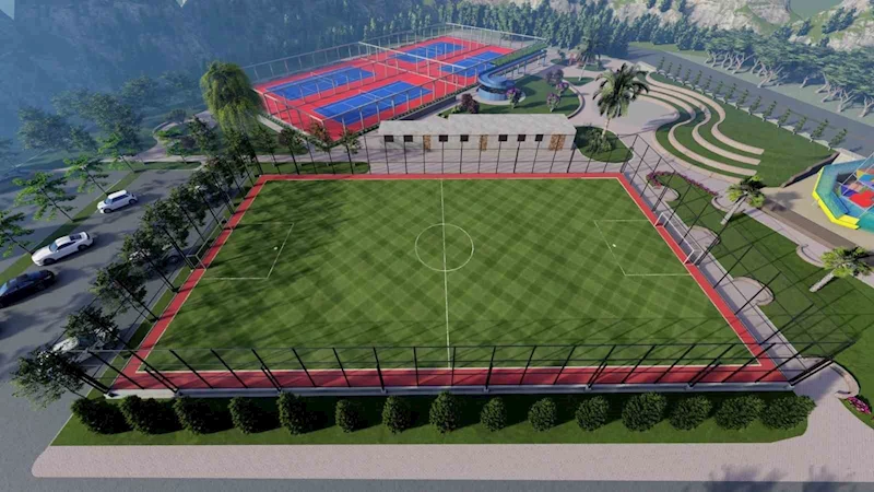 Kozan’a uluslararası standartta yeni tenis kort alanı kurulacak
