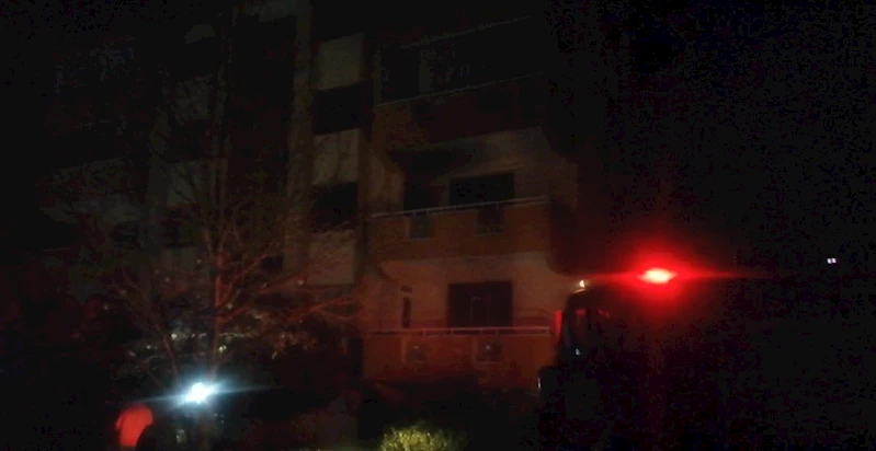 Isparta’da evde çıkan yangın paniğe neden oldu
