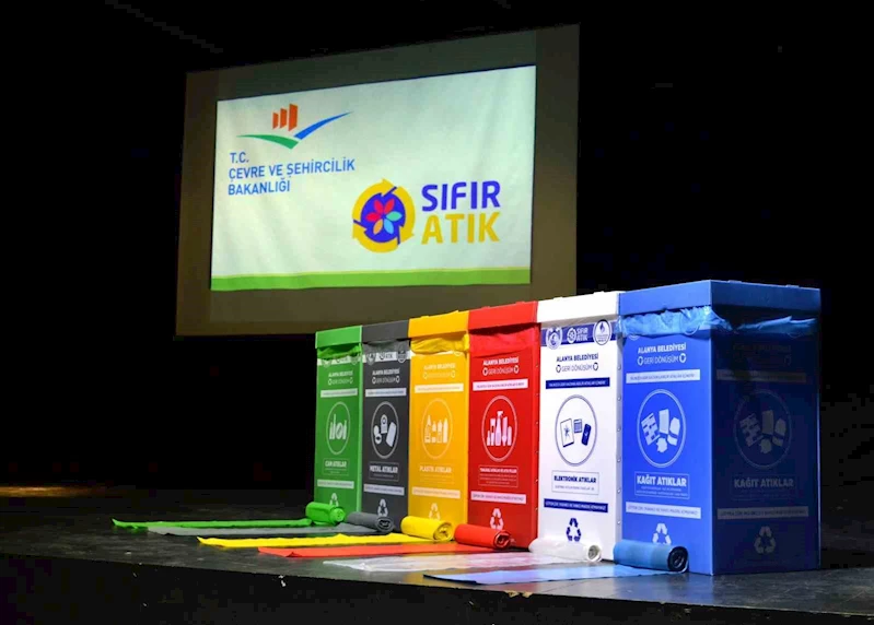 Alanya Belediyesi sıfır atık alanında örnek gösterildi
