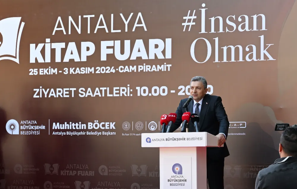 Kitaplar ve fikirler Antalya’da buluştu