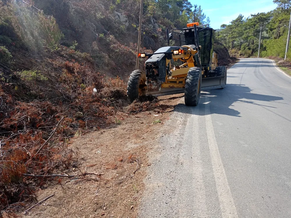 Büyükşehir Alanya’da kırsal yolları kışa hazırlanıyor