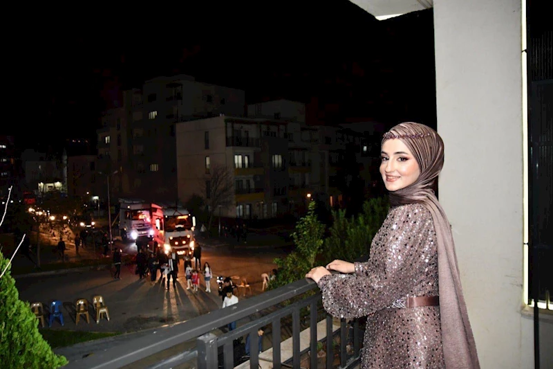 Bir garip kız isteme konvoyu: Genç tır şoförü hayalini gerçekleştirdi
