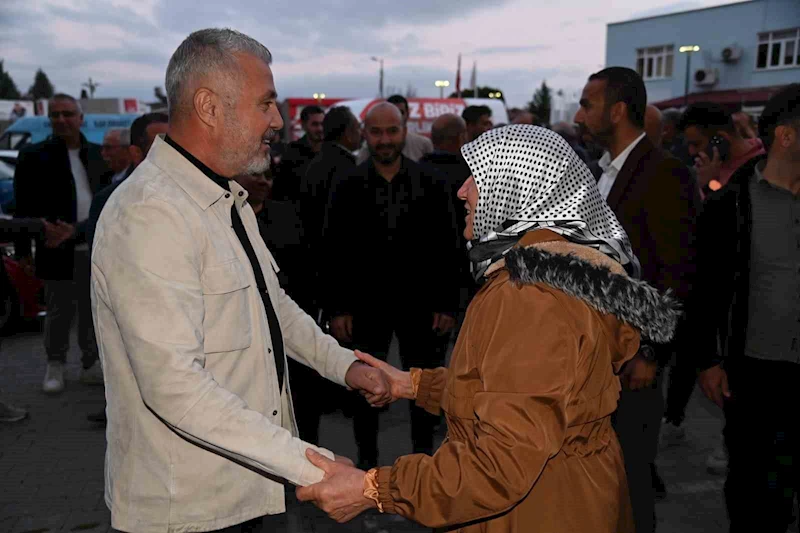 Başkan Sözen’in duygusal anları
