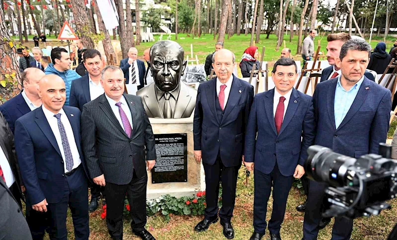 Tütüncü, ‘1974 Kıbrıs Evi’ ile Pil Fabrikasını Antalya’nın kullanımına açtı
